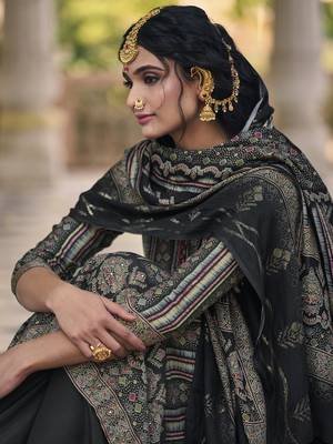 multiColormuslin digital printed dress material 4