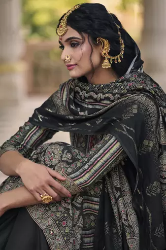 multiColormuslin digital printed dress material
