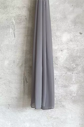 Ana light weight breathable soft georgette grey hijab