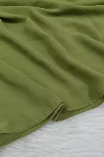 Ana light weight breathable soft georgette green hijab
