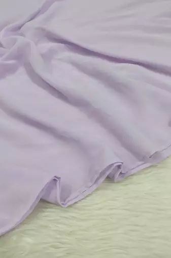 Ana light weight breathable soft georgette lavender hijab