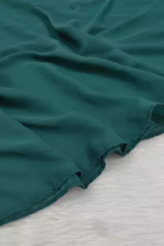 Ana light weight breathable soft georgette turkish blue hijab