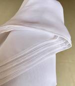 Ana light weight breathable soft georgette white hijab