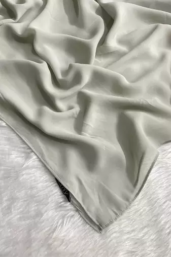 Ana light weight breathable soft georgette smokey green hijab