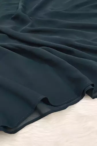 Ana light weight breathable soft georgette navy blue hijab