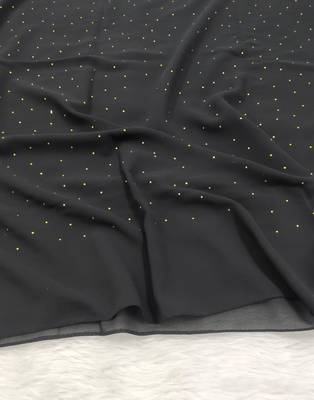 Ana crystal edge black hijab 4