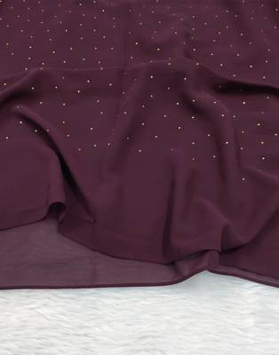 Ana crystal edge wine hijab 3