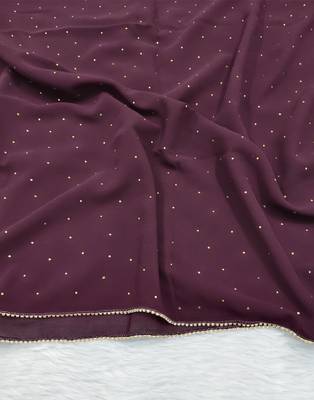 Ana crystal edge wine hijab 4