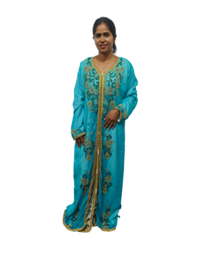 Sky Blue Color India Kafan 2