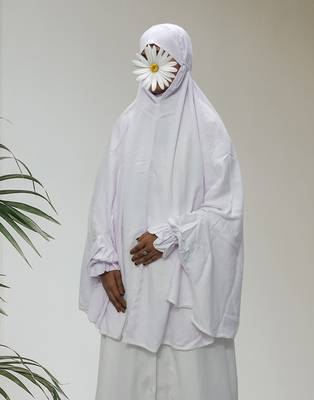 Ana white cotton namaz makhna 1