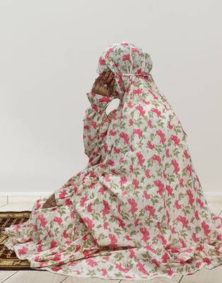 Ana pink hibiscus cotton namaz makhna 3