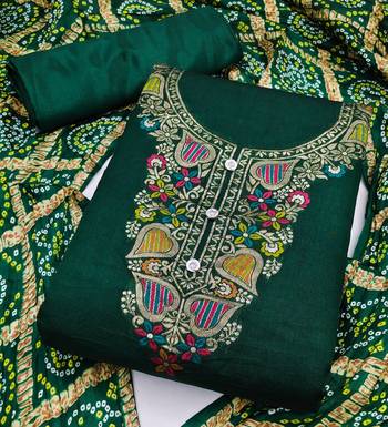 Banarasi meenakari jacquard dress material suit for women 2