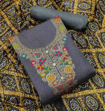 Banarasi meenakari jacquard dress material suit for women 1
