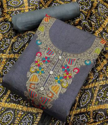 Banarasi meenakari jacquard dress material suit for women 4