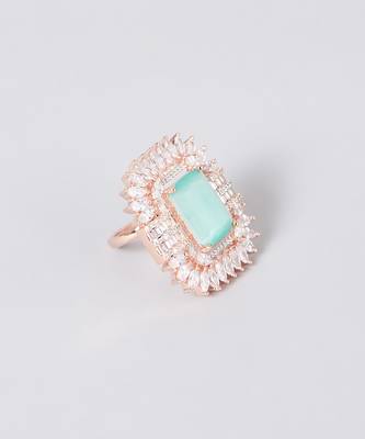Eternity Stone Turquoise Ring 3