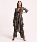 Black Lotus Pond Tunic Pant Set