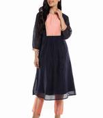 Blue Kurti & bottom set