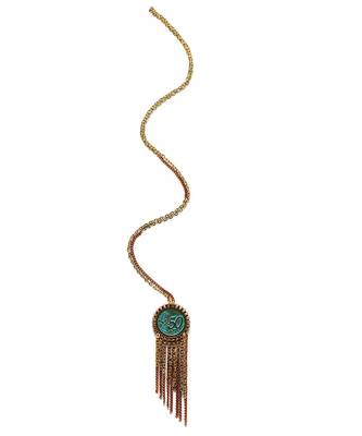 Tasseled Coin  Necklace 2
