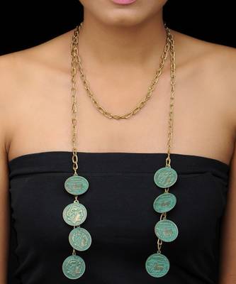 Hanging Coins Necklace 1