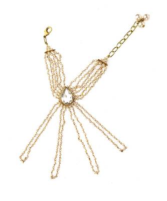 Pearl Beaded Haathpan 1