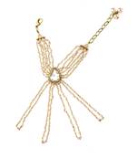 Pearl Beaded Haathpan