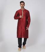 Red Kurta Set