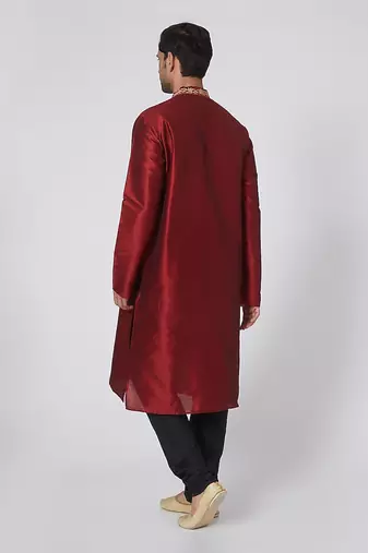 Red Kurta Set