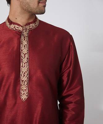 Red Kurta Set 3