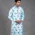 Tiffany Blue Tie & Die Kurta-Churidar Set