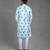 Tiffany Blue Tie & Die Kurta-Churidar Set