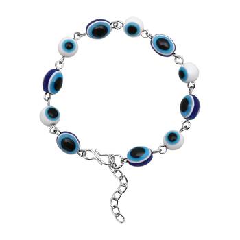 Mahi combo of evil eye pendant & bracelet with beads for women (co1105579r) 4