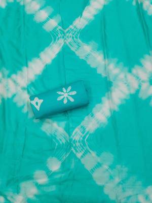 Slub cotton unstitched dress material suit for women 4