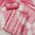 Slub cotton unstitched dress material suit for women