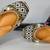GYPSY: Hand embroidery Punjabi Jutti - BLACK -Beads and shells work on silk base