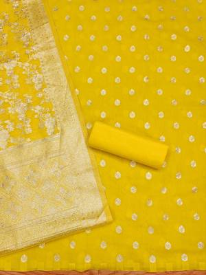 Elegance cotton jacquard salwar suit dress material collection 3