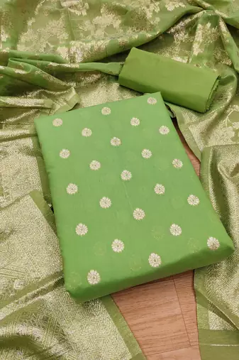 Elegance cotton jacquard salwar suit dress material collection