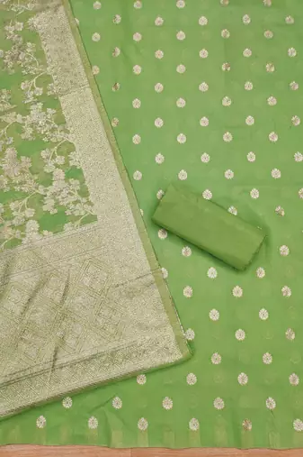 Elegance cotton jacquard salwar suit dress material collection