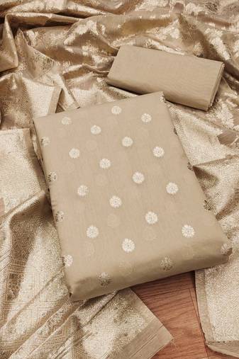 Elegance cotton jacquard salwar suit dress material collection