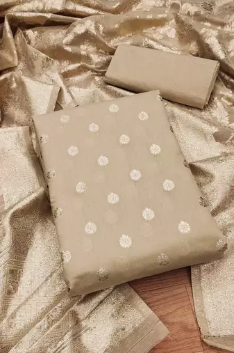 Elegance cotton jacquard salwar suit dress material collection