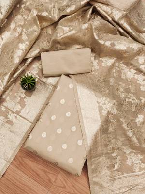 Elegance cotton jacquard salwar suit dress material collection 2