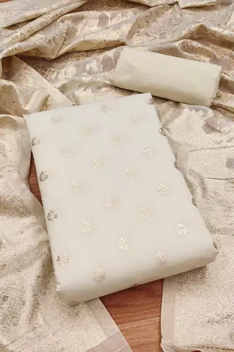 Elegance cotton jacquard salwar suit dress material collection