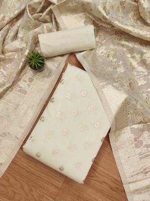 Elegance cotton jacquard salwar suit dress material collection 2