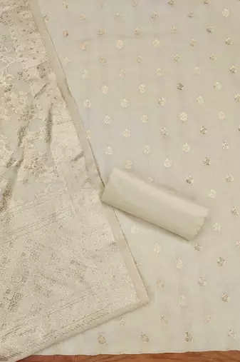 Elegance cotton jacquard salwar suit dress material collection