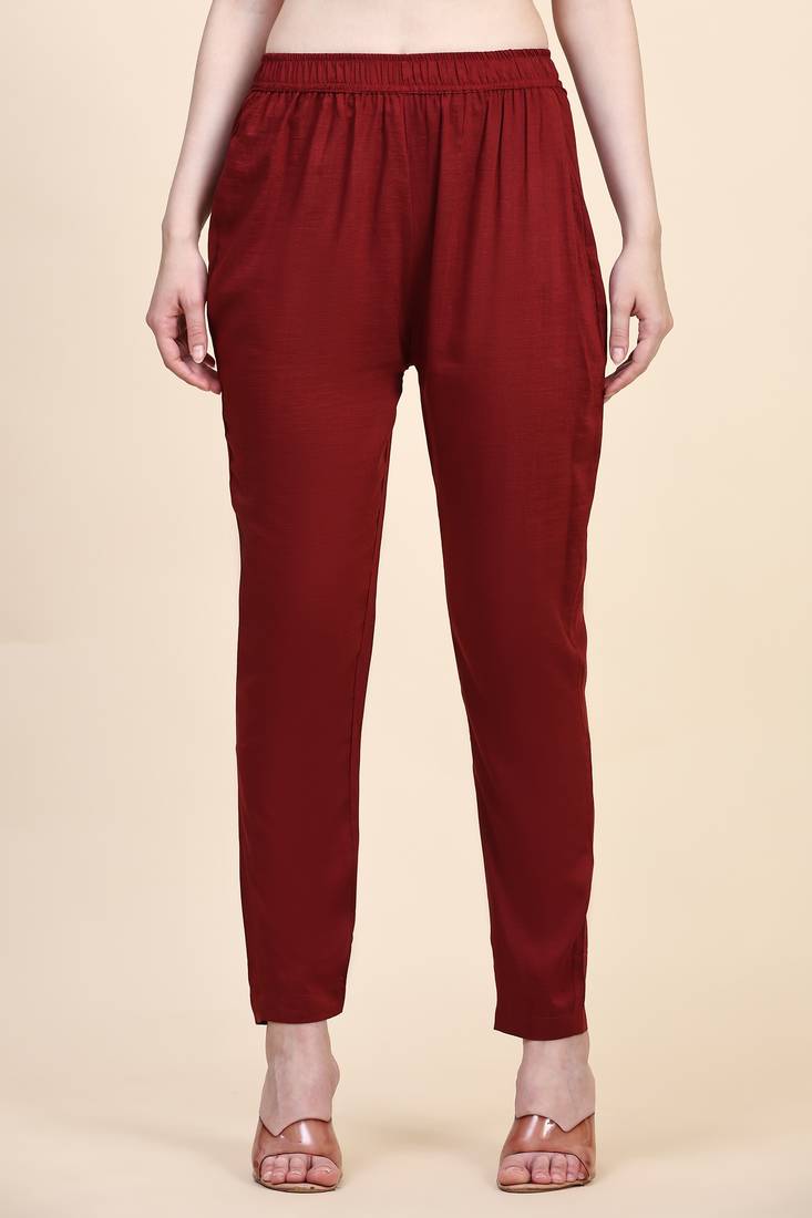 Trendmalls  Olive Maroon Cotton Sequence Embroidery Party Wear Kurta Pant with Dupatta Salwar Suit Set