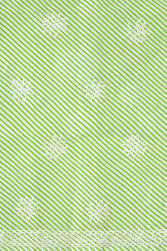 Ada Hand Embroidered Green And White Cotton Lucknowi Chikankari Indian Women Unstitched Suit Piece - A211241