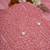 Hand Embroidered Peach Georgette Lucknowi Chikankari Indian Women Unstitched Suit Piece