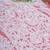 Hand Embroidered Salmon Peach Georgette Lucknowi Chikankari Indian Women Unstitched Suit Piece