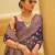 Kimisha women's eggplant silk woven saree with unstitched blouse piece