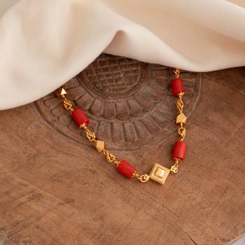 Orange mangalsutra 2