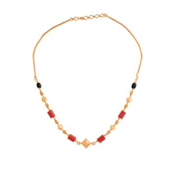 Orange mangalsutra 4